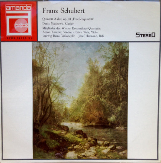 Franz Schubert : Forellenquintett (LP, Album)