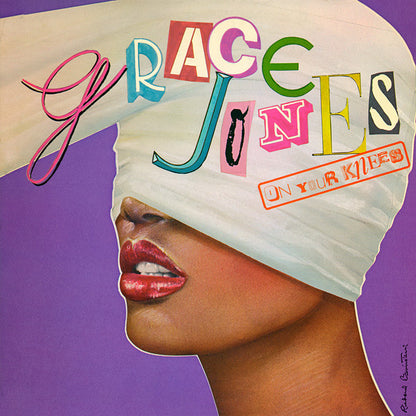 Grace Jones : On Your Knees (12", Single)