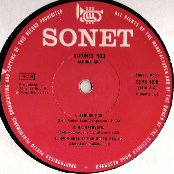 Alrune Rod : Alrune Rod (LP, Album)