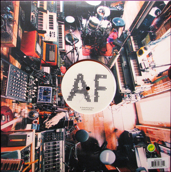 Arcade Fire : Everything Now (12", Single, Ltd, Ora)