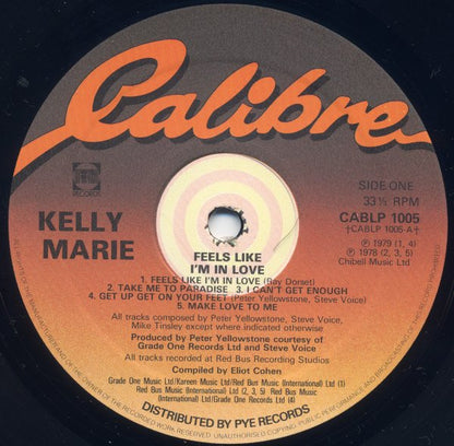 Kelly Marie : Feels Like I'm In Love (LP, Comp)