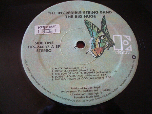 The Incredible String Band : The Big Huge (LP, Album, RE)