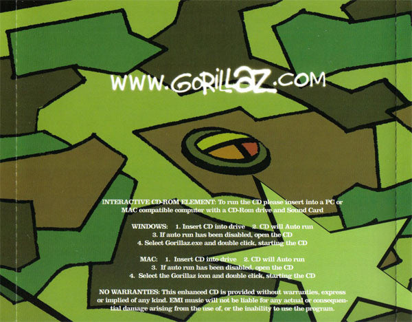 Gorillaz : Gorillaz (CD, Album, Enh, RE)