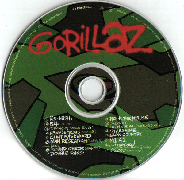 Gorillaz : Gorillaz (CD, Album, Enh, RE)