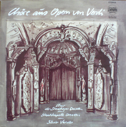 Giuseppe Verdi, Chor der Staatsoper Dresden, Staatskapelle Dresden, Silvio Varviso : Chöre Aus Opern Von Verdi (LP, RE)