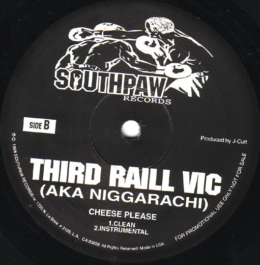 Third Raill Vic : Cheese Please (12", Promo)