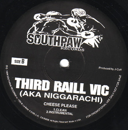 Third Raill Vic : Cheese Please (12", Promo)
