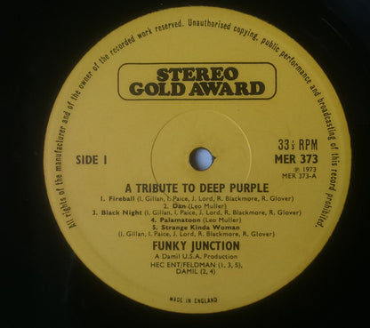 Funky Junction (2) : Play A Tribute To Deep Purple (LP, Album)