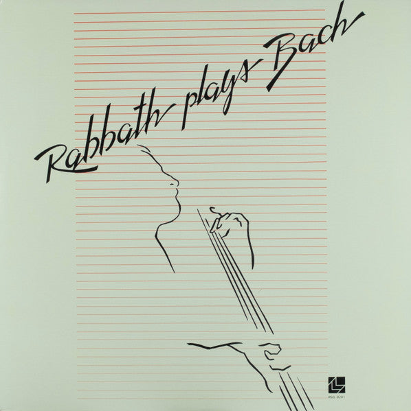 François Rabbath, Johann Sebastian Bach : Rabbath Plays Bach (LP)