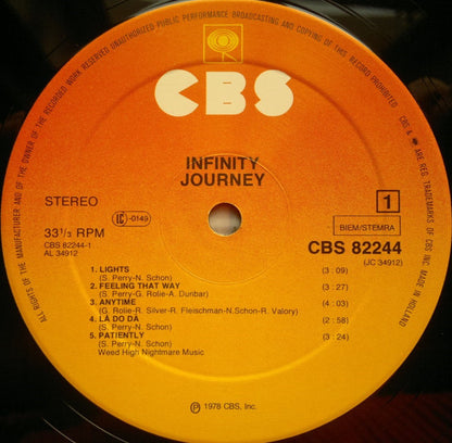 Journey : Infinity (LP, Album)