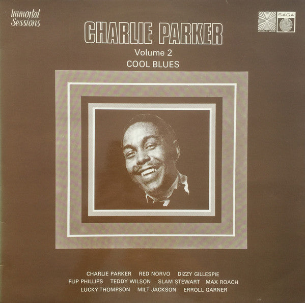 Charlie Parker : Volume  2: "Cool Blues" (LP, Comp, RE)