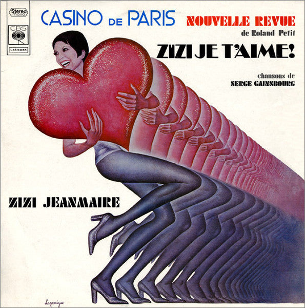 Zizi Jeanmaire : Zizi Je T'Aime (LP, Album, Ora)