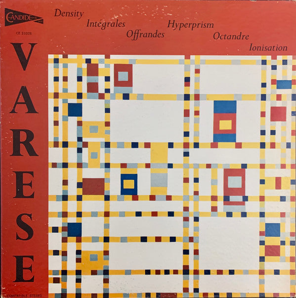 Edgard Varèse : Density / Intégrales / Offrandes / Hyperprism / Octandre / Ionisation (LP, Album, All)