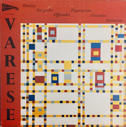 Edgard Varèse : Density / Intégrales / Offrandes / Hyperprism / Octandre / Ionisation (LP, Album, All)