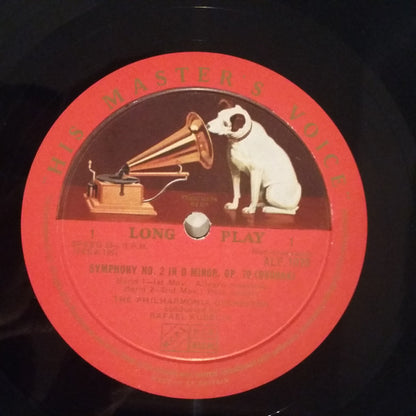 Antonín Dvořák - Philharmonia Orchestra, Rafael Kubelik : Symphony No. 2 In D Min. Op. 70 (LP, Album, Mono)