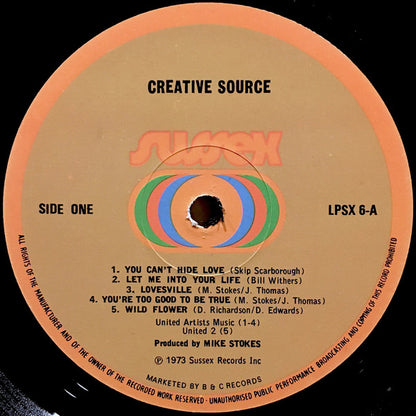 Creative Source : Creative Source (LP, Album, Gat)