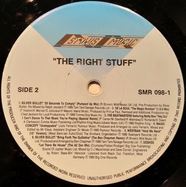 Various : The Right Stuff 2 - Nothin' But A Houseparty (2xLP, Comp)