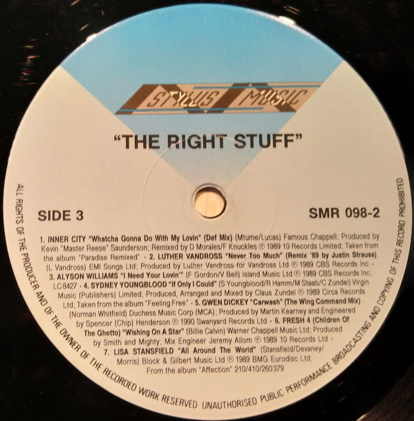 Various : The Right Stuff 2 - Nothin' But A Houseparty (2xLP, Comp)