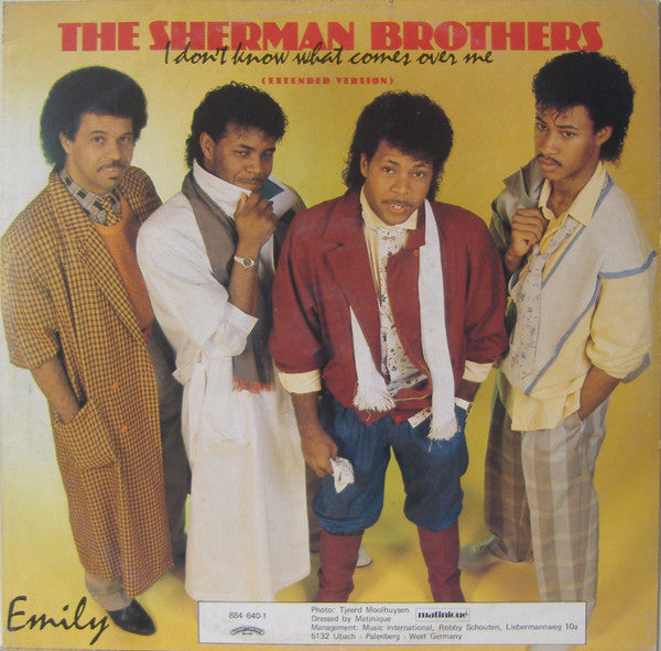 The Sherman Brothers (2) : I Don't Know What Comes Over Me (Extended Version) (12", EP)