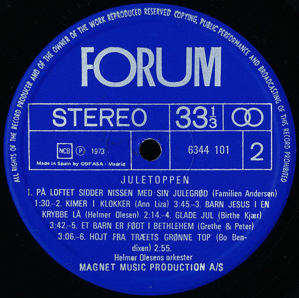 Various : Juletoppen (LP)