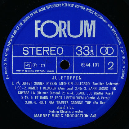 Various : Juletoppen (LP)