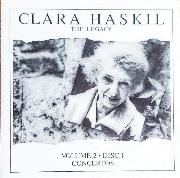 Clara Haskil : The Legacy  (Volume II: Concertos) (4xCD, Comp, RE, RM, Uni + Box, Comp)