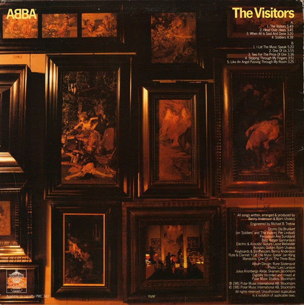 ABBA : The Visitors (LP, Album)