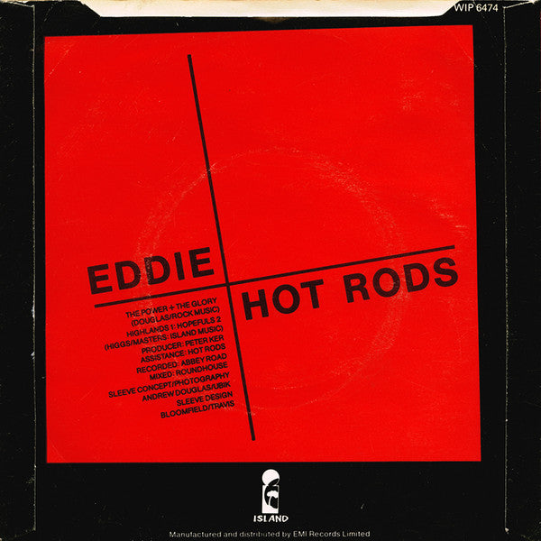 Eddie And The Hot Rods : The Power The Glory (7", Single)