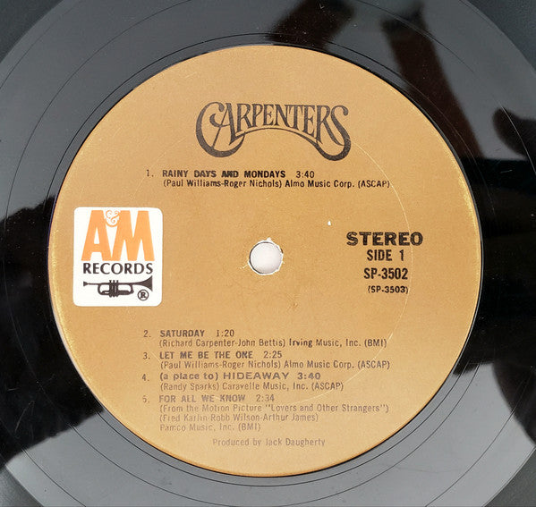 Carpenters : Carpenters (LP, Album)