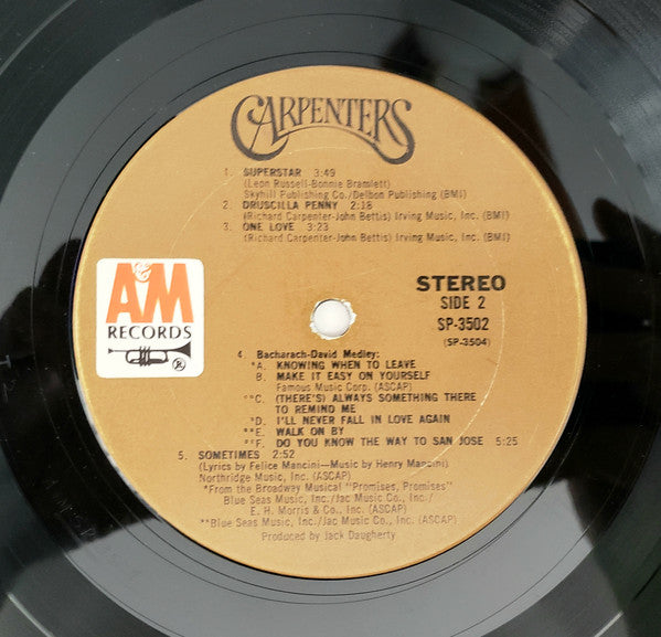 Carpenters : Carpenters (LP, Album)