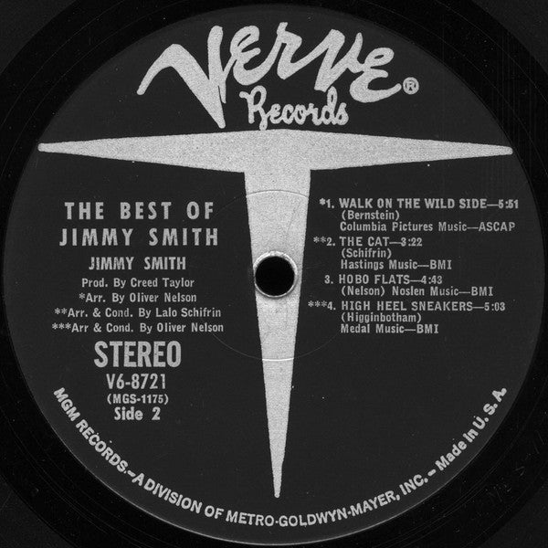 Jimmy Smith : The Best Of Jimmy Smith (LP, Comp)