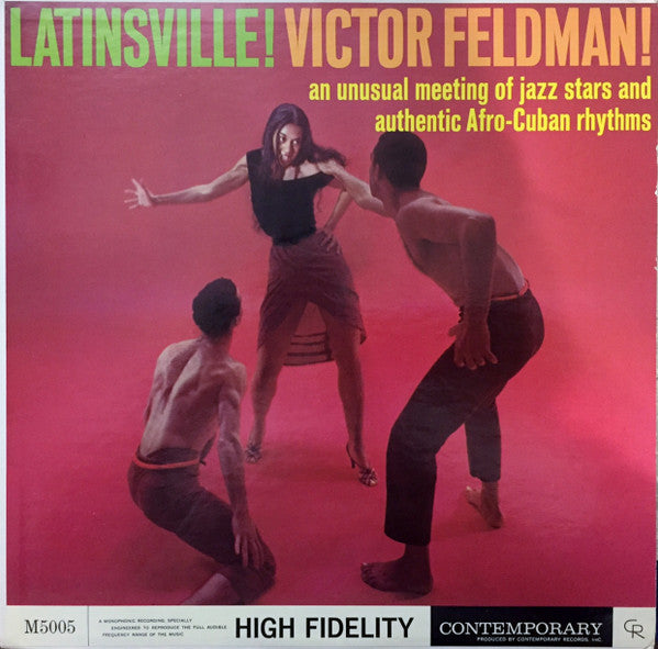 Victor Feldman : Latinsville! (LP, Album, Mono)