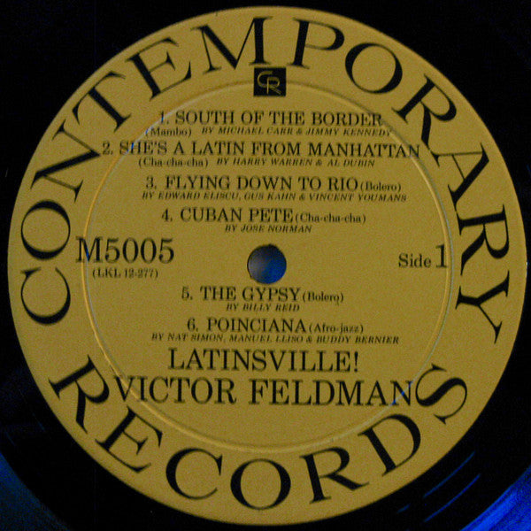 Victor Feldman : Latinsville! (LP, Album, Mono)