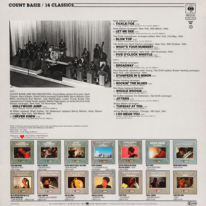 Count Basie : 14 Classics (LP, Comp)