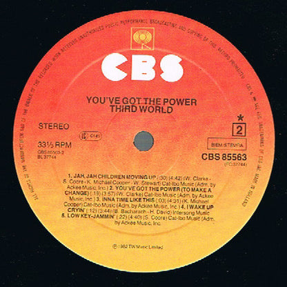 Third World : You've Got The Power (LP, Album)