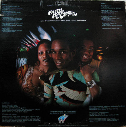 Faith, Hope & Charity : Faith, Hope & Charity (LP, Album, Ind)