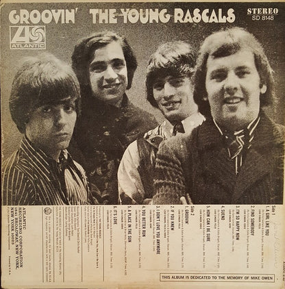 The Young Rascals : Groovin' (LP, Album, RP, Pit)