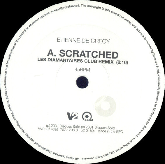 Etienne De Crécy : Scratched (12")