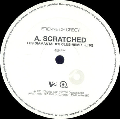 Etienne De Crécy : Scratched (12")