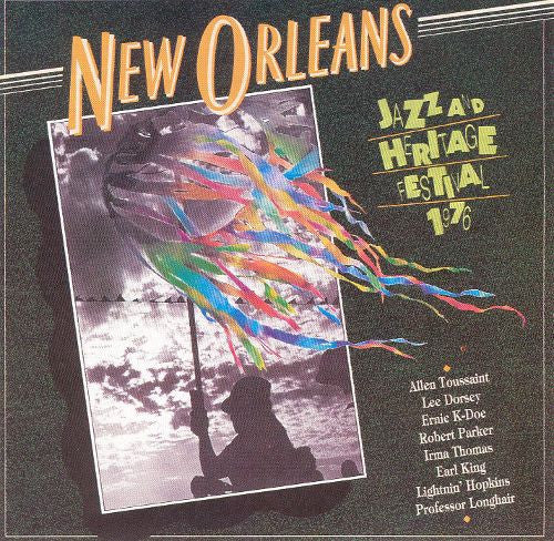 Various : New Orleans Jazz And Heritage Festival 1976 (2xLP, Album, RE, RM)