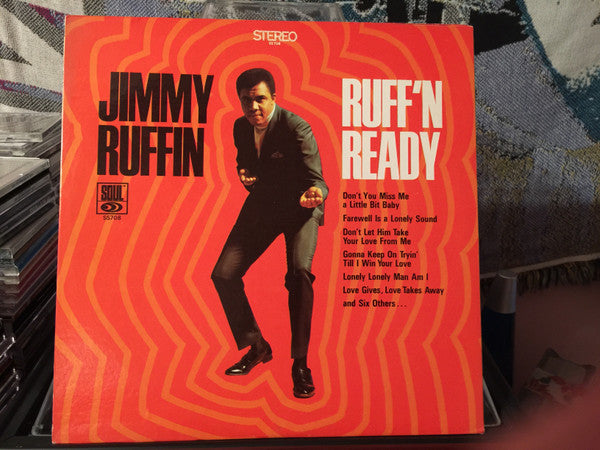 Jimmy Ruffin : Ruff'n Ready (LP, Album, Ind)