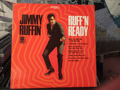 Jimmy Ruffin : Ruff'n Ready (LP, Album, Ind)