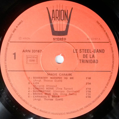 The Esso Trinidad Steel Band : Magie Caraïbe (LP, Album, RE, Red)