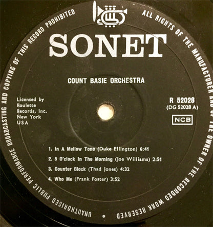 Count Basie Orchestra : In Person (LP, Album)