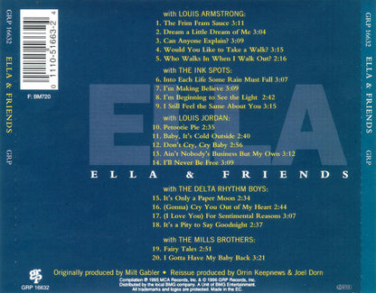 Ella Fitzgerald : Ella & Friends (CD, Comp, RE)
