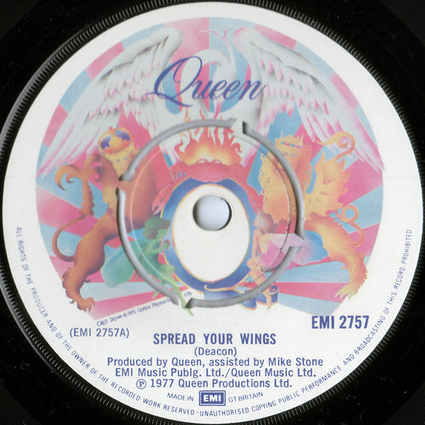 Queen : Spread Your Wings (7", Single, 4-P)