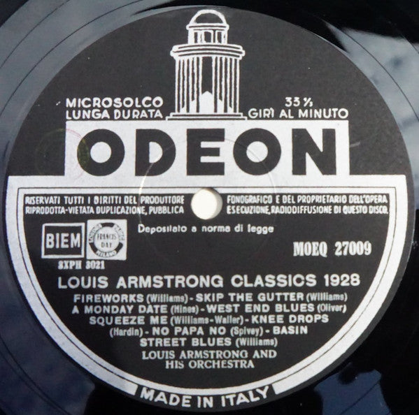 Louis Armstrong : Louis Armstrong Classics Vol. 3: 1928 (LP, Comp, RE)