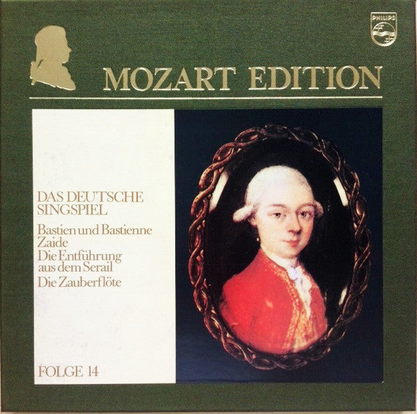 Wolfgang Amadeus Mozart : Mozart Edition 14 ● Das Deutsche Singspiel (8xLP, Mono + Box, Comp)