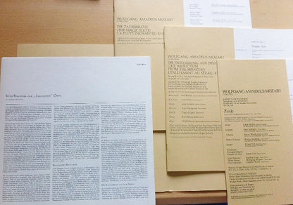 Wolfgang Amadeus Mozart : Mozart Edition 14 ● Das Deutsche Singspiel (8xLP, Mono + Box, Comp)