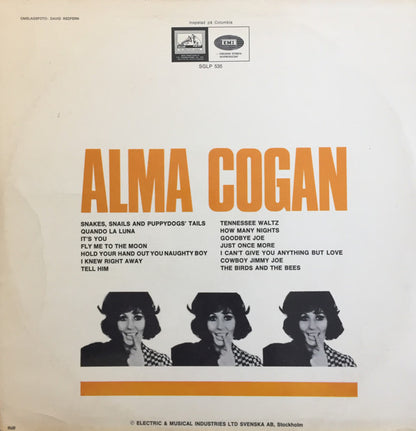 Alma Cogan : Alma Cogan (LP, RE)